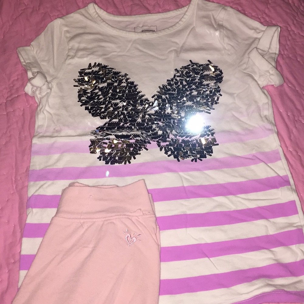Sonoma tee and Justin leggings